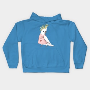 Pretty Cockatoo Kids Hoodie